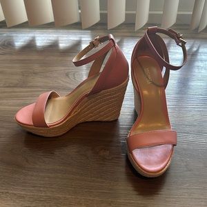 Michael Kors Wedge Sandal Pink 7.5